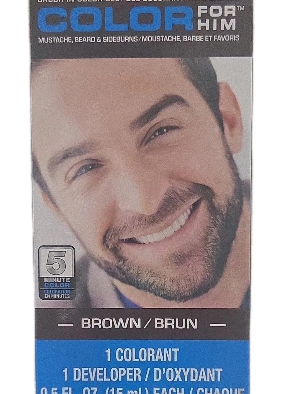 Brown Beard & Mustache Dye - Brown